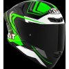 Y6TR0002 KYT TT REVO OVERTECH BLACK GREEN 2