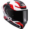 Y6TR0051 KYT TT REVO SPEEDING WHITE RED 8