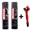 MOTUL CHAIN KIT C1 a C2+ SADA NA ČISTENIE REŤAZE