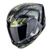 Scorpion EXO-391 CLUTTER  gloss black-neon yellow
