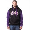 Mikina Pitcha HAVE FUN black/purple