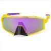 Slnečné okuliare Pitcha THUNDER yellow/purple2 mirrored
