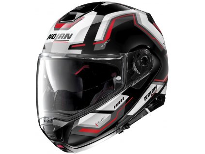 moto helma nolan n100 5 upwind glossy black n com 61