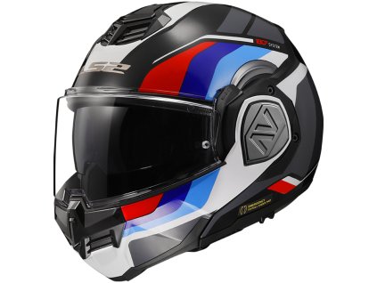 Výklopná přilba LS2 FF906 Advant Sport Black Blue Red White