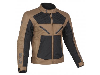 size5 17074818323088 266 ace jacket black brown textile biker jacket for men