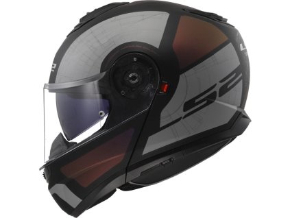 Výklopná přilba LS2 FF908 STROBE II Orion Matt Purple Blue
