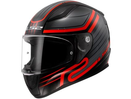 LS2 FF353 Rapid II Circuit Gloss Black Red