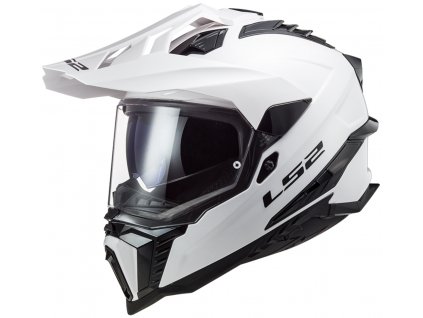 LS2 MX701 Explorer Solid White 1