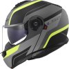 KASK MOTOCYKLOWY LS2 SZCZEKOWY FF908 STROBE II SOLID MONZA MATT BLLACK. H V YELLOW fluo HOMOLOGATION ECE 22.06 PJ