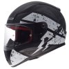 KASK MOTOCYKLOWY KASK LS2 FF353 DEADBOLT MATT BLACK WHITE Nowosc 2019 ls2.sklep.pl, Integralna prilba