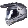 KASK MOTOCYKLOWY CROSS ENDURO MX702 PIONEER II MATT TITAN 06 srebrny matt