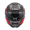 Výklopná přilba LS2 FF902 Scope II Duria Matt Black Red