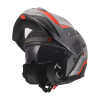 Výklopná přilba LS2 FF908 STROBE II Monza Matt Black Gray Red