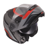 Výklopná přilba LS2 FF908 STROBE II Monza Matt Black Gray Red