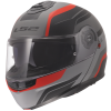 Výklopná přilba LS2 FF908 STROBE II Monza Matt Black Gray Red