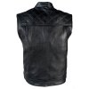Kožená pánská vesta DURO
