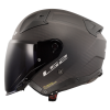 Otevřená přilba LS2 OF603 Infinity II Solid Matt Carbon