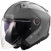 Otevřená přilba LS2 OF603 INFINITY II Solid Nardo Gray