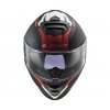 LS2 FF800 Storm Nerve Black Red 3