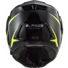 Výklopná přilba LS2 FF902 Scope Skid Black Hi-Vis Yellow