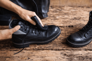 Údržba motocyklových bot