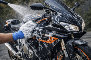 Jak správně umýt motorku bez poškození