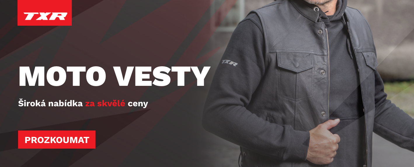 Vesty na motorku