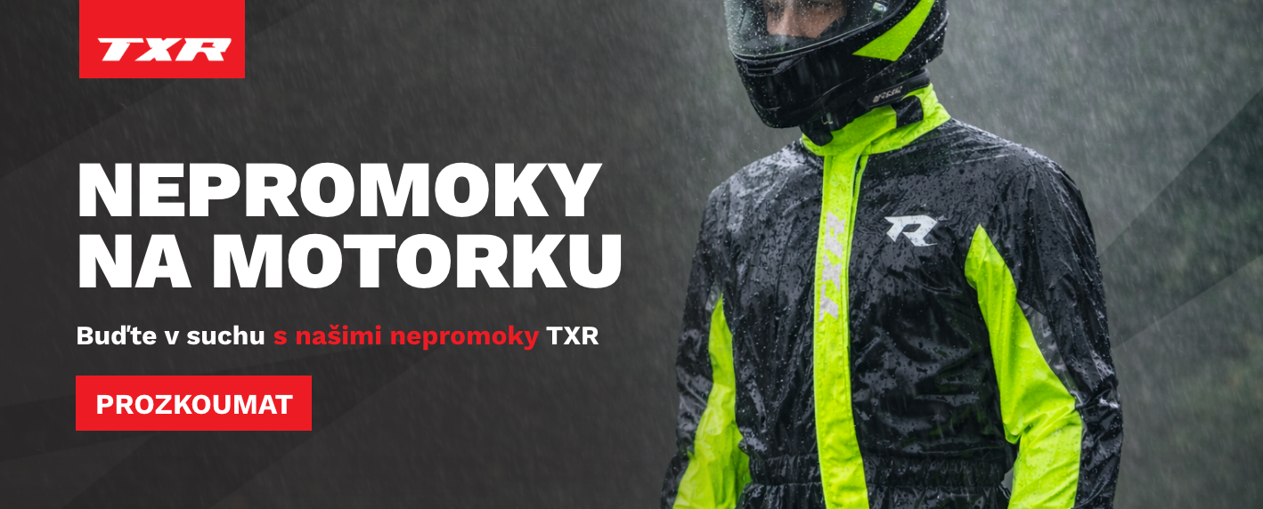 Nepromoky na motorku TXR