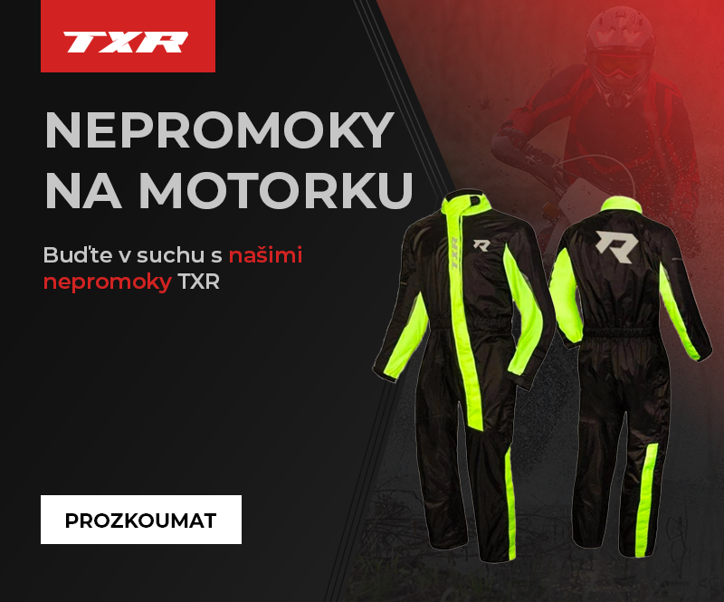 Nepromoky na motorku TXR