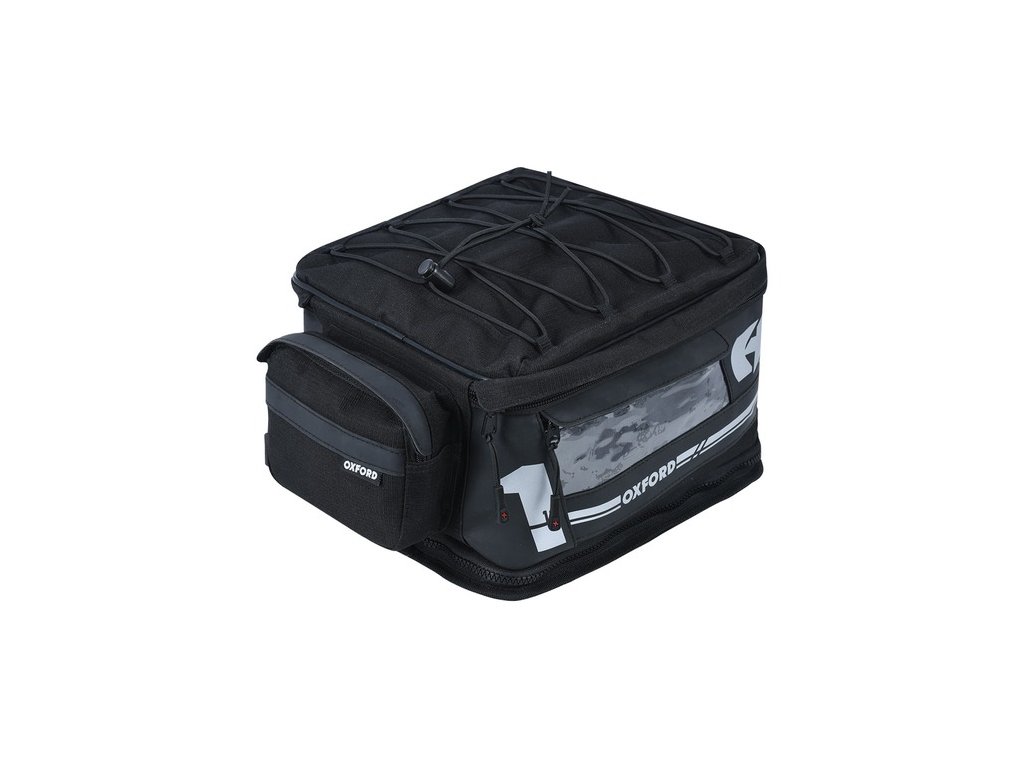 3629_utastartó táska Oxford F1 Tailpack fekete 18l