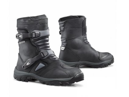 Boty na motorku Forma Adventure Low WP černé