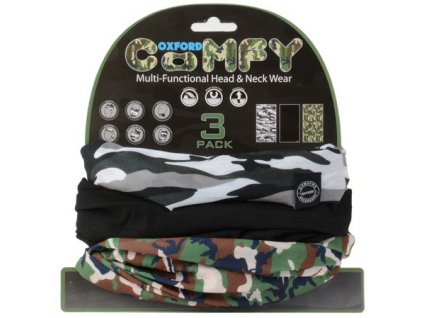 Šátky Oxford Comfy Camo