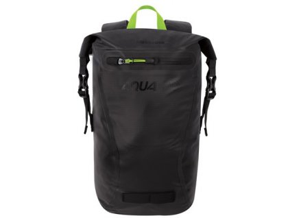 Vodotěsný batoh Oxford AQUA EVO černo-fluo žlutý 12 l