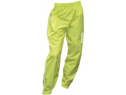 Kalhoty do deště Biketec fluo žluté