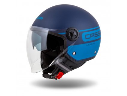 Otevřená helma Cassida Handy Plus Linear modrá matná
