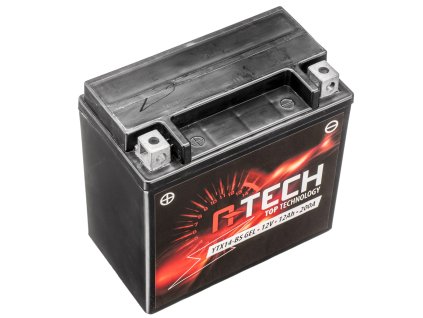 baterie 12V, YTX14-BS GEL, 12Ah, 200A, bezúdržbová GEL technologie 150x87x145, A-TECH (aktivovaná ve výrobě)