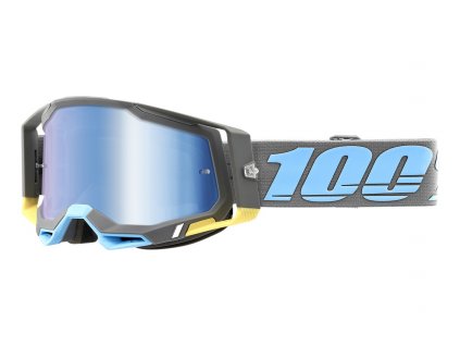 Motokrosové brýle 100% Racecraft 2 Trinidad s modrým plexi