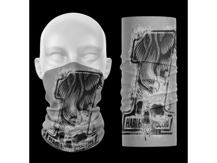 Multifunkční šátek HD Skull