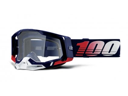 Motokrosové brýle 100% Racecraft Republic s čirým plexi