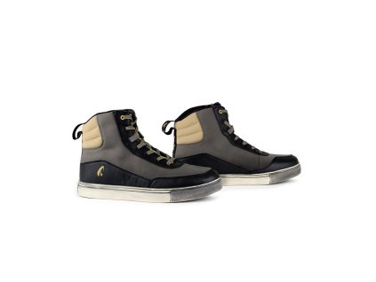 Boty na motorku FORMA MILANO FLOW černé-ecru