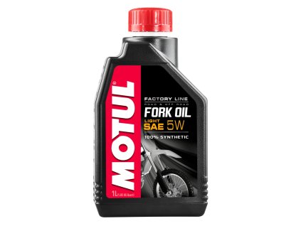 Olej do tlumičů Motul FORK OIL Factory Line Light 5w 1 l