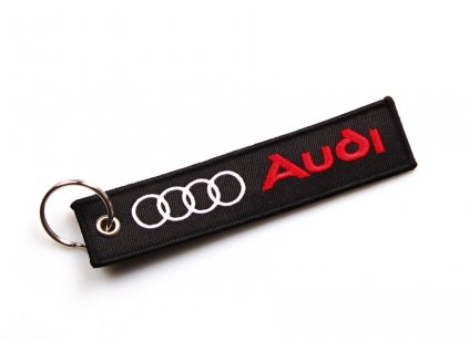 Textilní klíčenka Audi