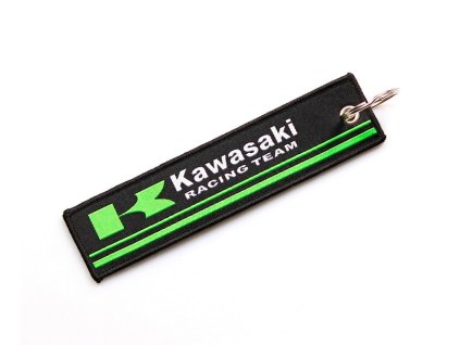 Textilní klíčenka Kawasaki Racing Team