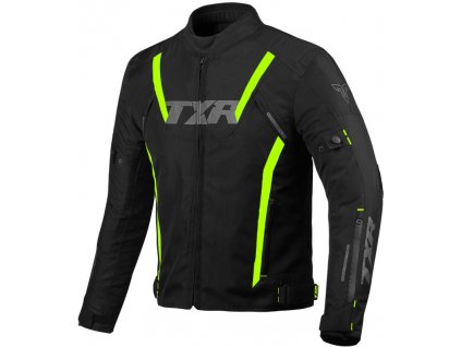 Bunda na motorku TXR Gunner černo-fluo žlutá