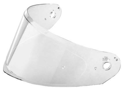 Čiré plexi pro přilby TXR Rival/ NOX N968 s přípravou pro Pinlock
