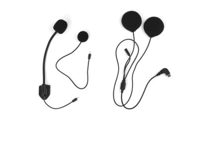 Sada náhradních mikrofonů a sluchátek pro Bluetooth interkom MaxTo M2/M3