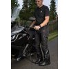 Zkrácené kalhoty na motorku TXR Rival černé