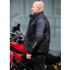 Bunda na motorku TXR Compass černo-šedo-modro-červená