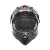 Enduro helma NOX N312 TRACK modro-červená
