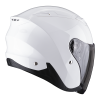 Helma na motorku SCORPION EXO-230 solid bílá (Velikost XS)